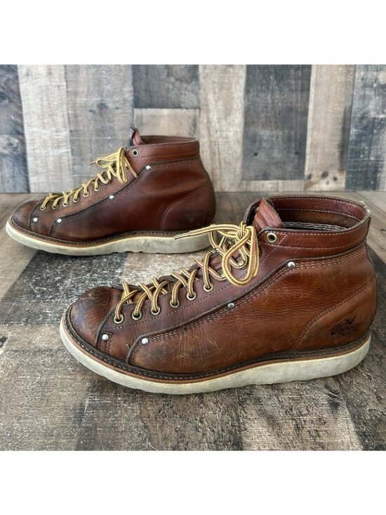 Thorogood 814-4233 Plain Toe Roofer Work Boots Mens 10 D main image 8